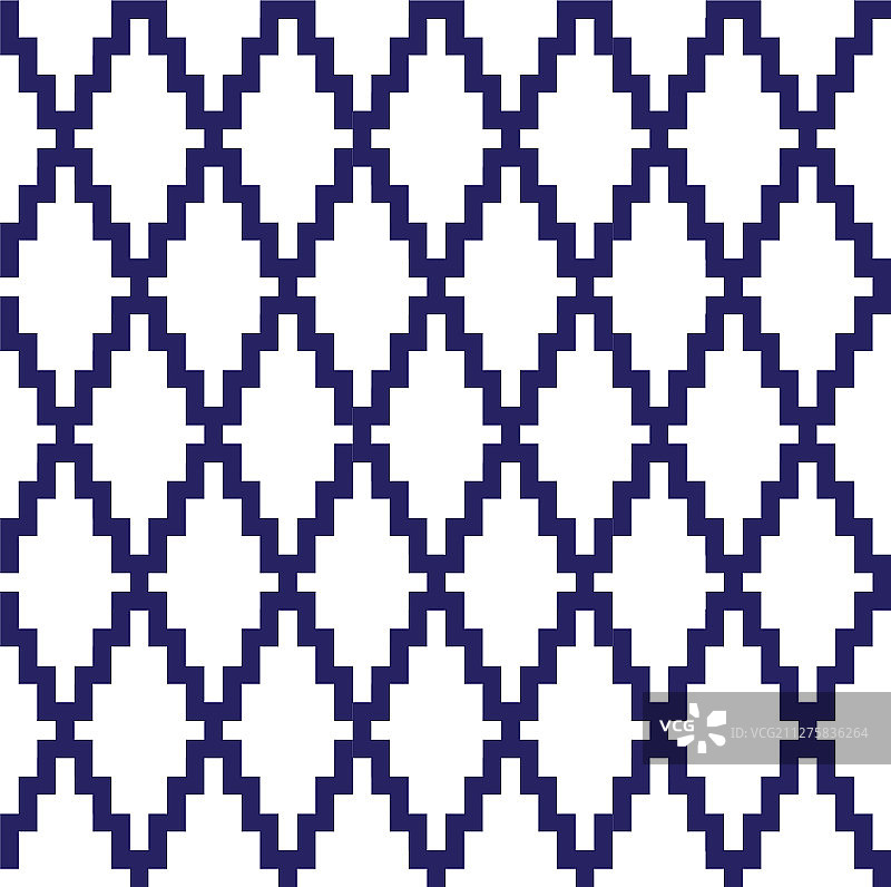 经典菱形无缝图案图片素材