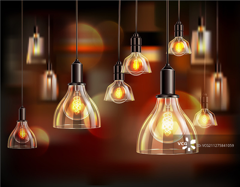 玻璃灯罩背景图片素材