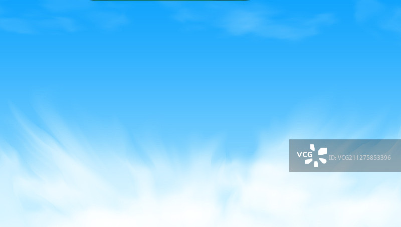 阳光明媚的蓝天白云图片素材