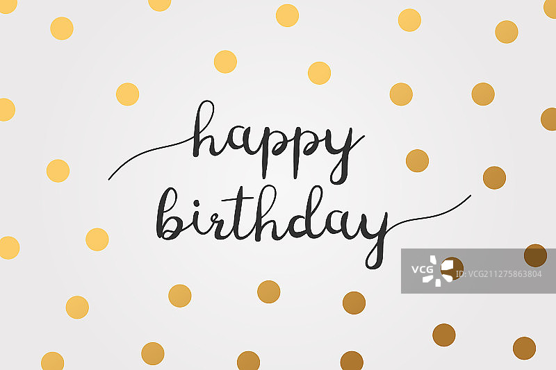 手绘生日贺卡图片素材