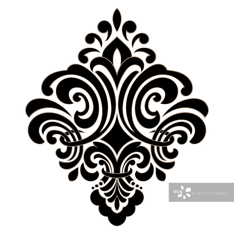 提花中心元素图片素材