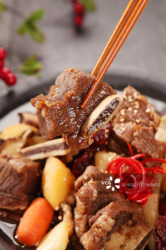 红烧小排骨图片素材