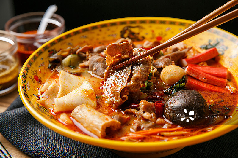 中式美食：面条图片素材