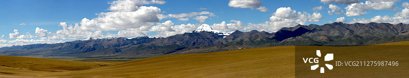 冈仁波齐峰全景图图片素材