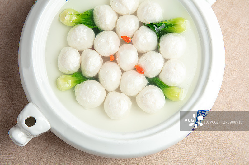 刀鱼丸子图片素材