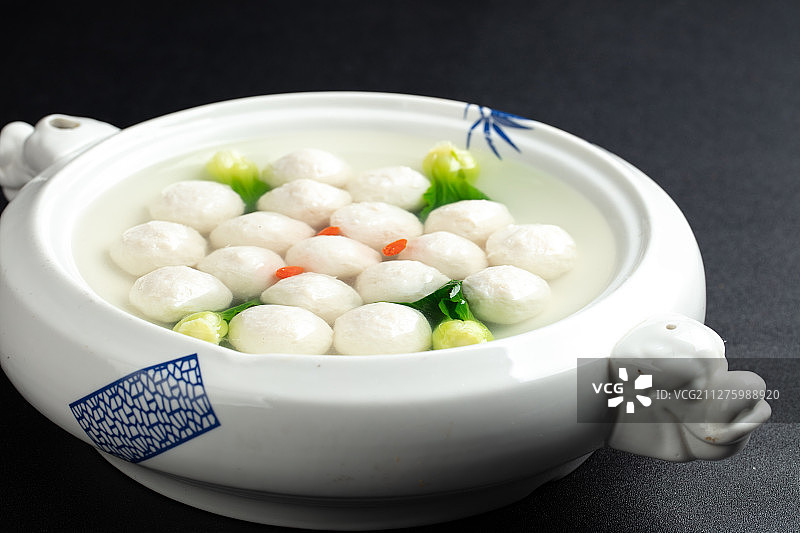 刀鱼丸子图片素材