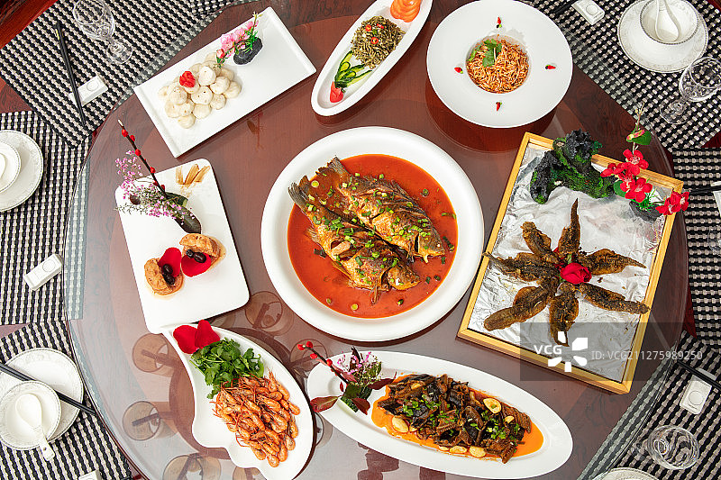 安徽省芜湖六郎镇水八仙图片素材