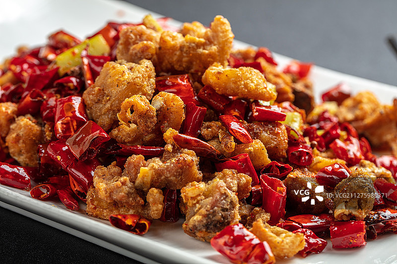 辣子鸡丁图片素材
