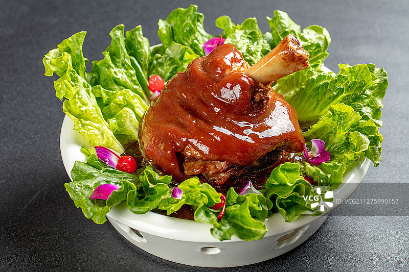 安徽芜湖状元猪蹄髈图片素材