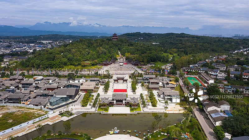 李白故里－诗歌小镇图片素材