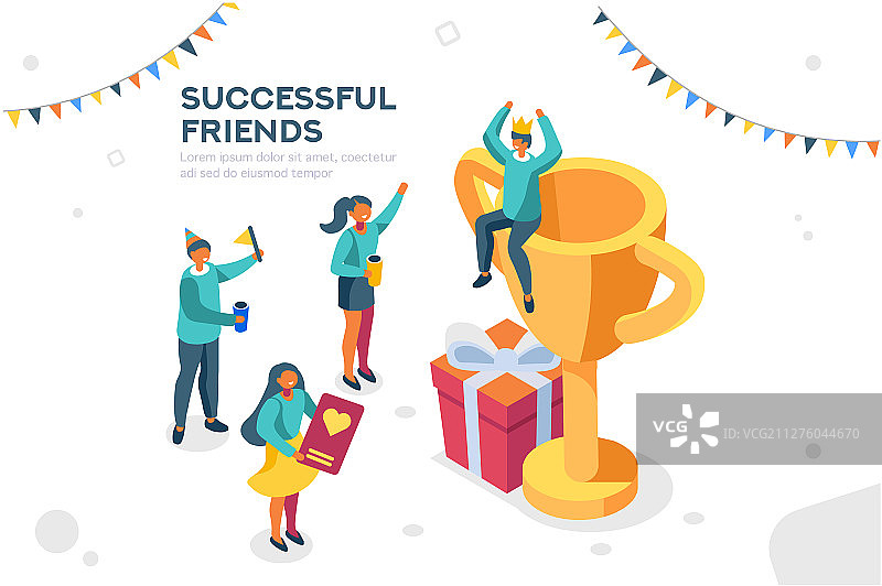 庆祝成就概念图片素材