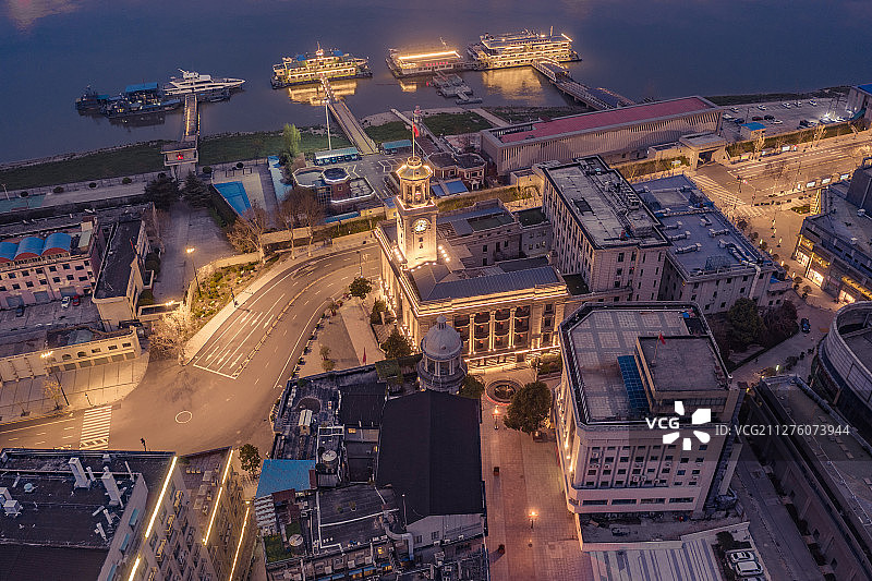 武汉关 江汉路 步行街 南京路 武汉风光 长江江滩 武汉图片素材