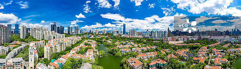 航拍深圳华侨城波托菲诺图片素材