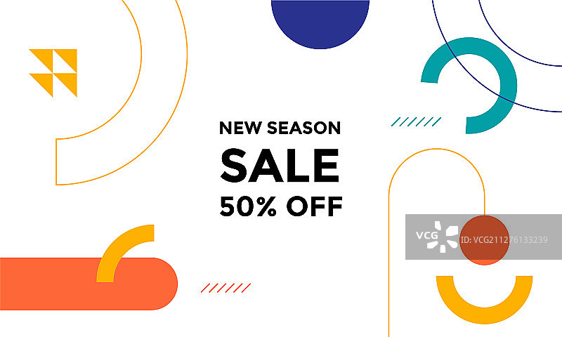 抽象背景与几何形状图片素材