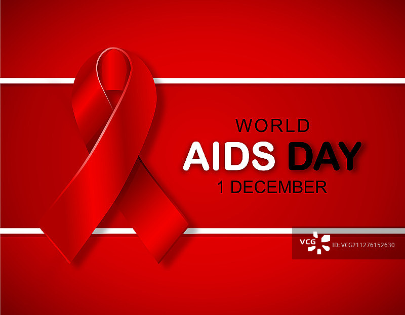 3D红色丝带公益宣传图片素材