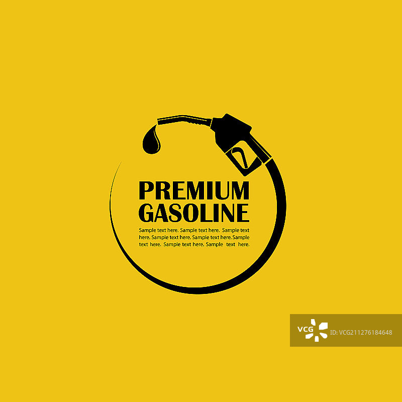 加油站海报图片素材