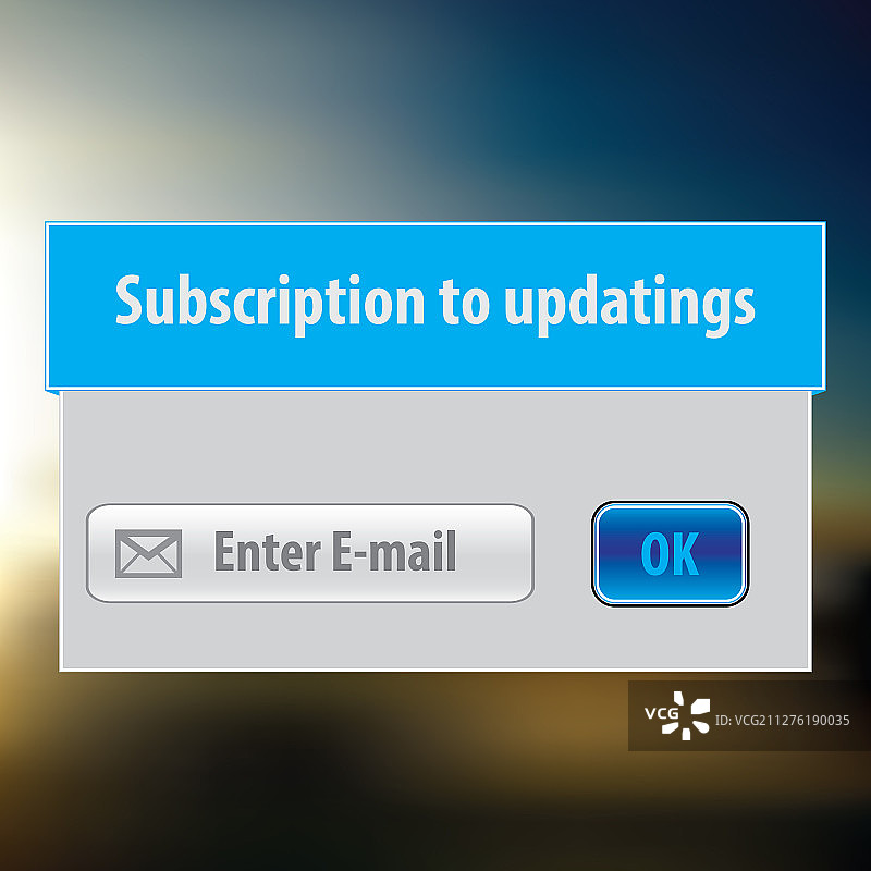 通过电子邮件订阅更新图片素材