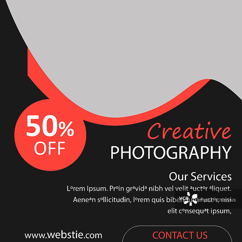 社交媒体帖子模板图片素材