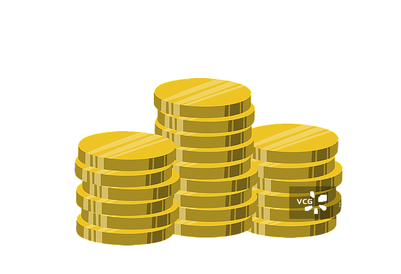 元素：金币图片素材