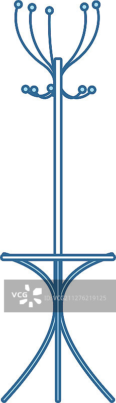 办公室衣帽架图标图片素材