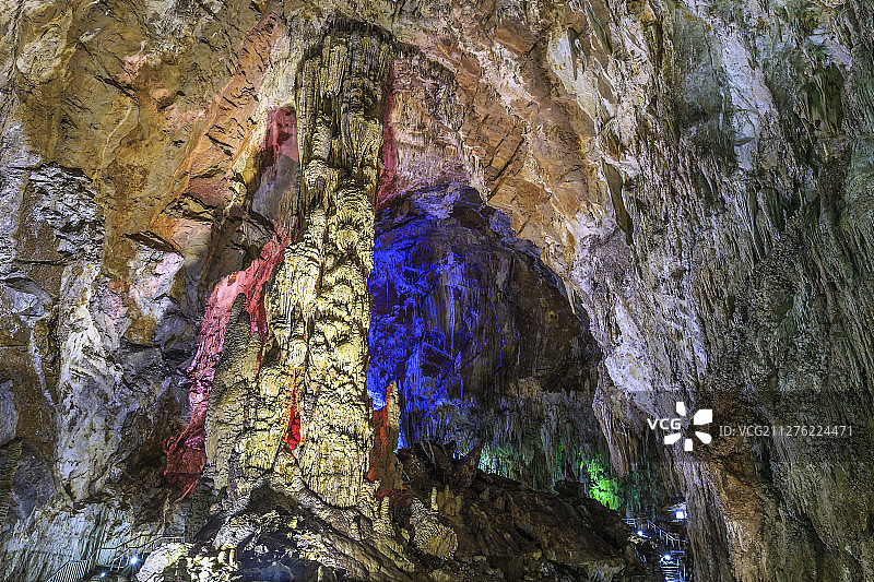 芙蓉洞风光图片素材