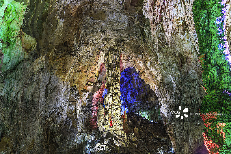 芙蓉洞风光图片素材