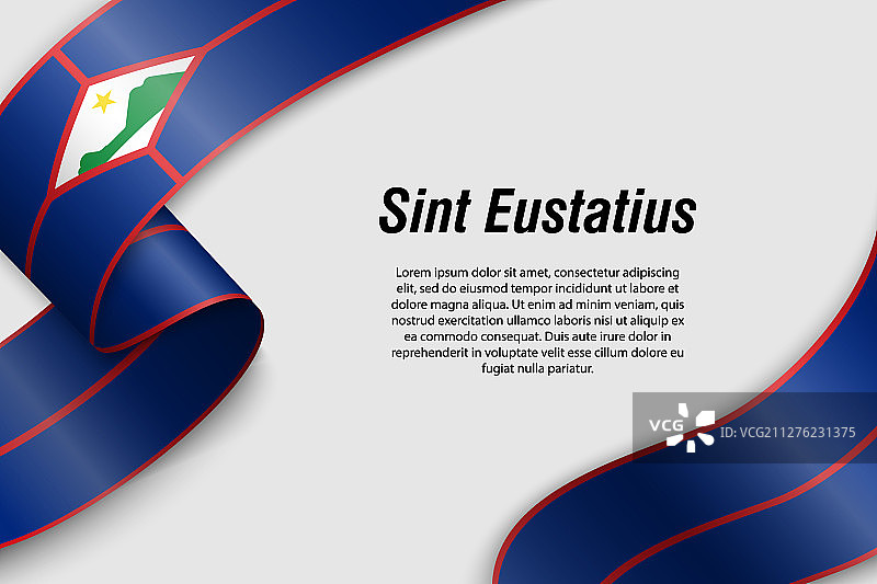 某省旗帜波浪飘带或banner图片素材