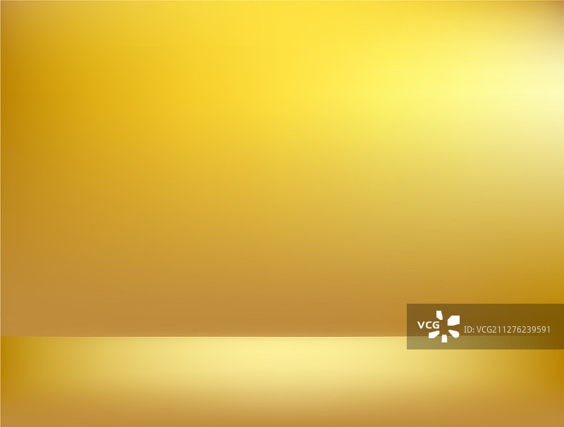 金色渐变工作室空房间背景图片素材