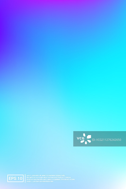 彩虹色模糊渐变网格图片素材