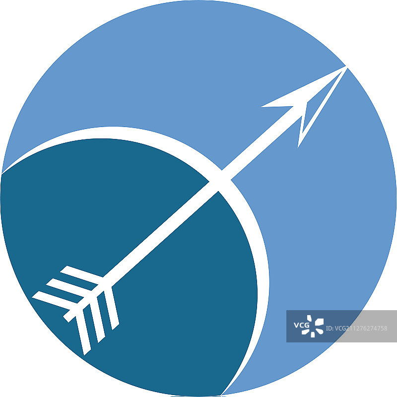 箭头射箭图标标志模板图片素材