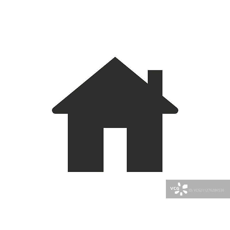 应用程序和网站的网页主页扁平图标图片素材