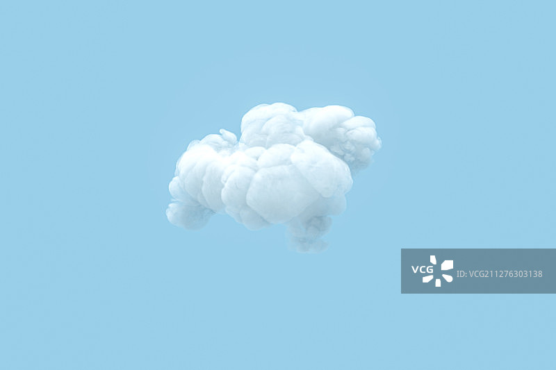 天气预报图标 三维渲染图片素材