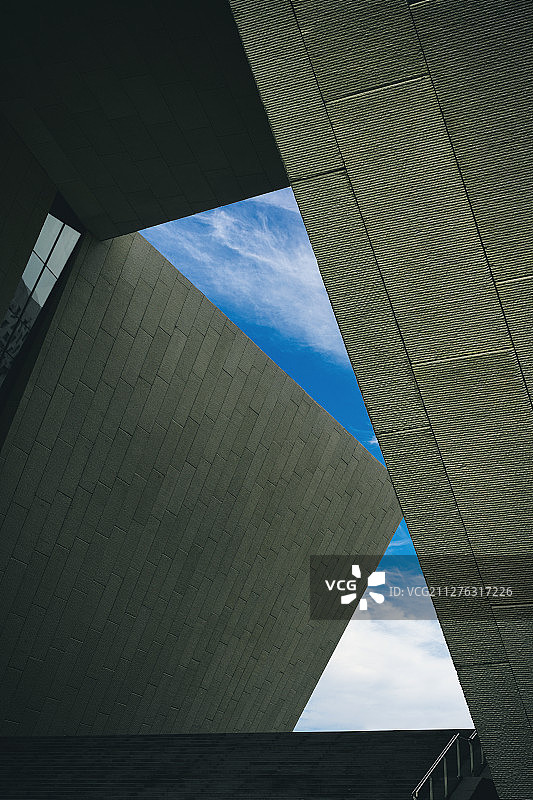 城市建筑空间结构图片素材