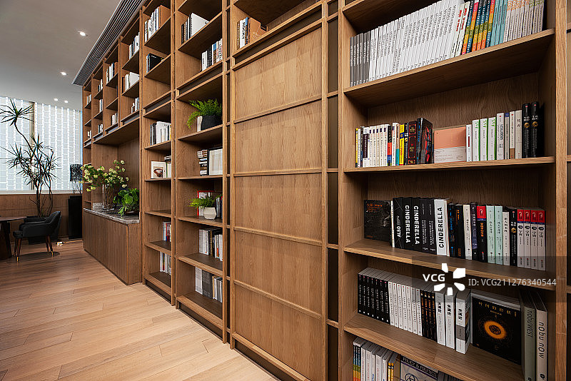 书房样板间图片素材