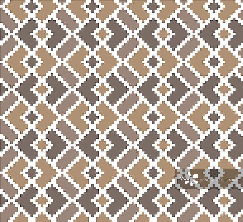 经典菱形无缝图案图片素材