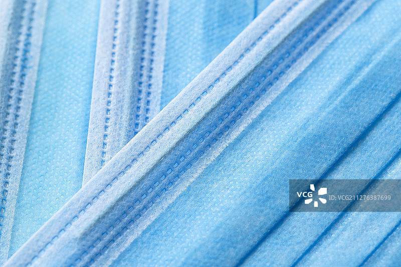 一次性医用口罩静物特写图片素材