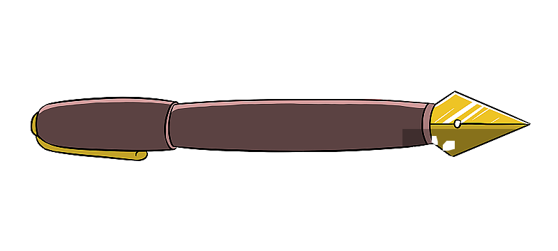 元素：钢笔图片素材