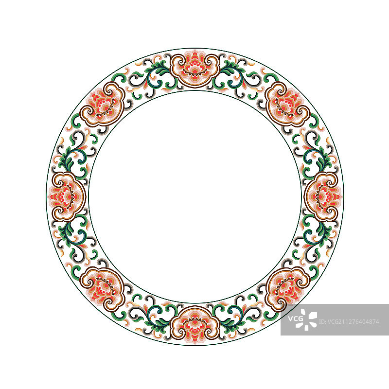 传统花纹边框图片素材