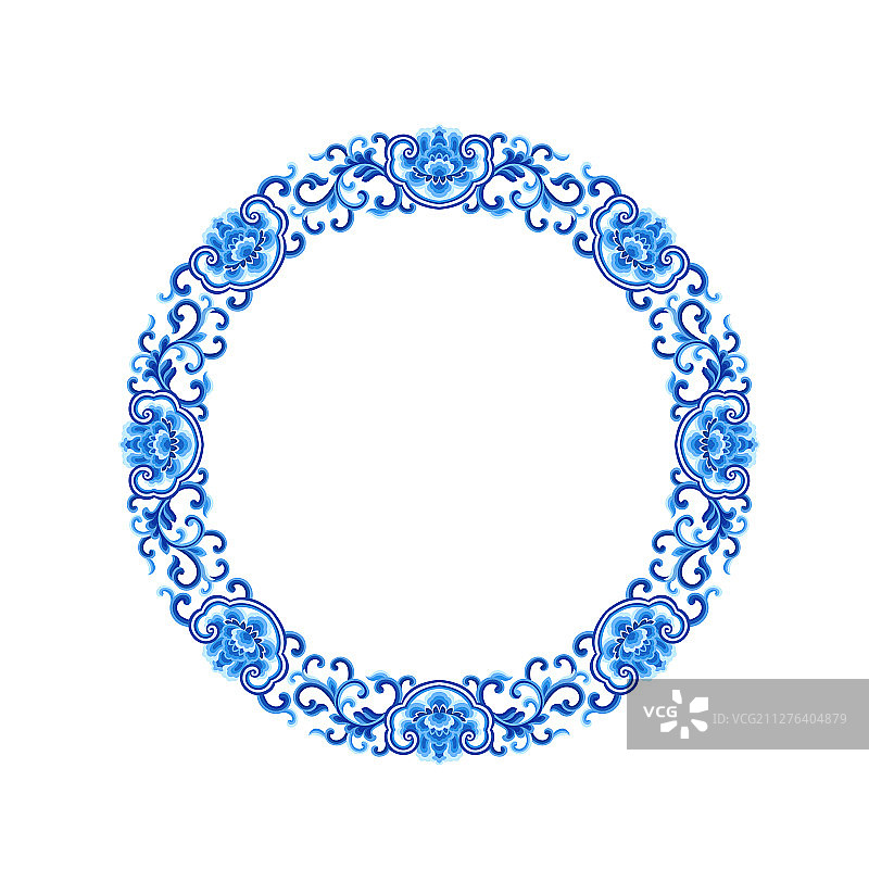 传统花纹边框图片素材