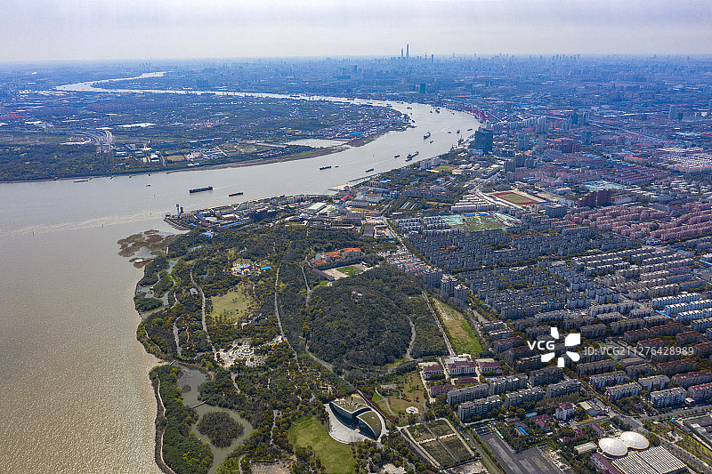 上海炮台湾湿地公园图片素材