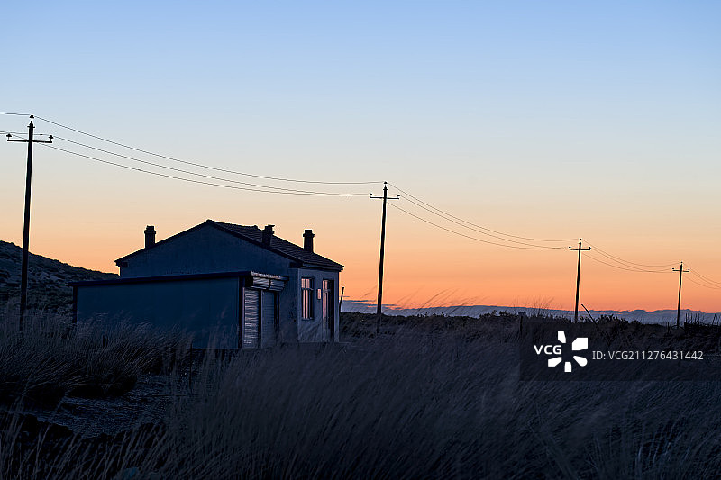 中国内蒙古中部民居图片素材