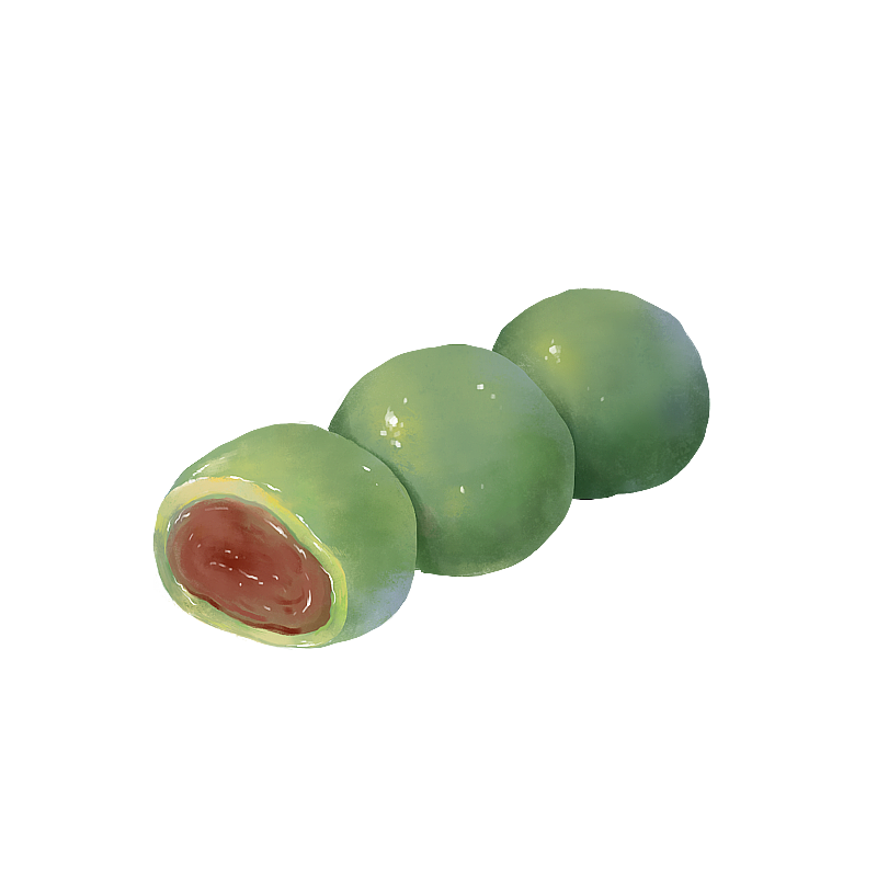 清明节 吃青团图片素材