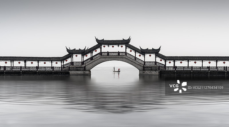 昆山古莲桥图片素材