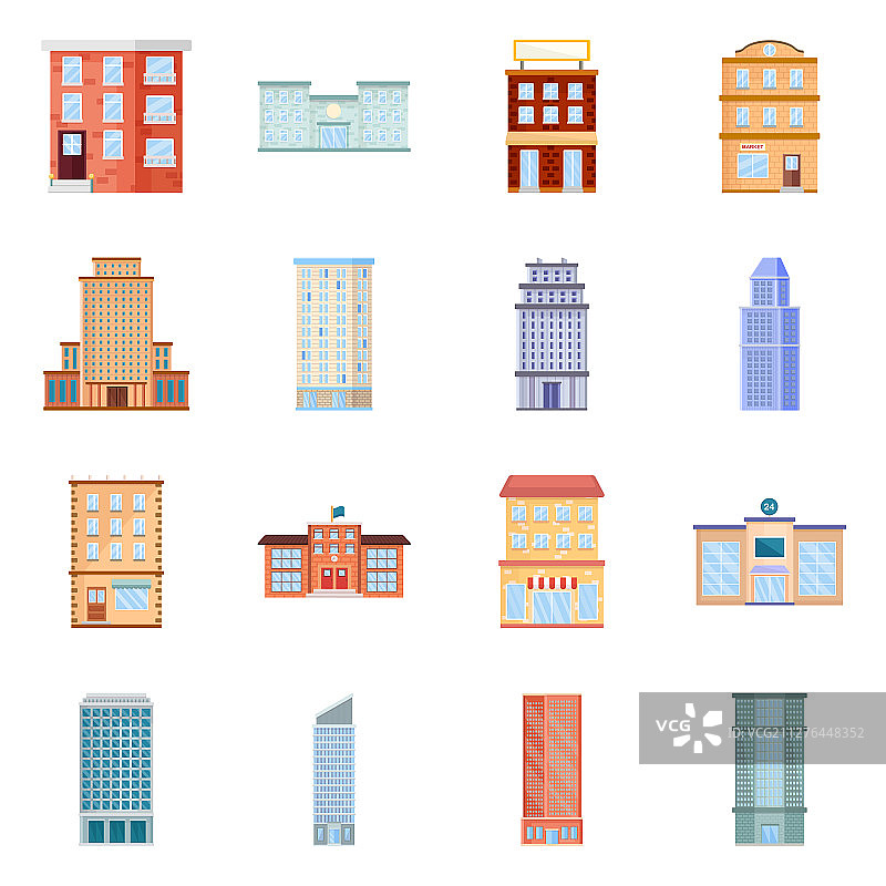 建筑门面与标识图片素材