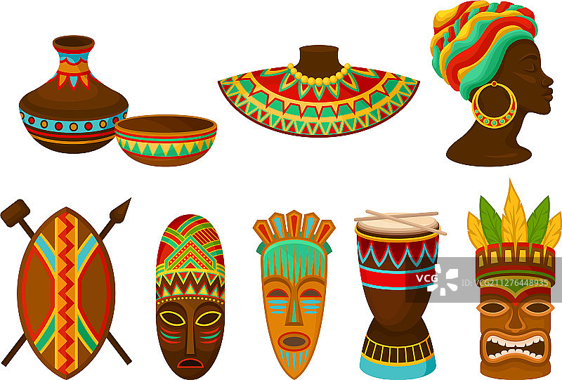 非洲部落特色合集图片素材