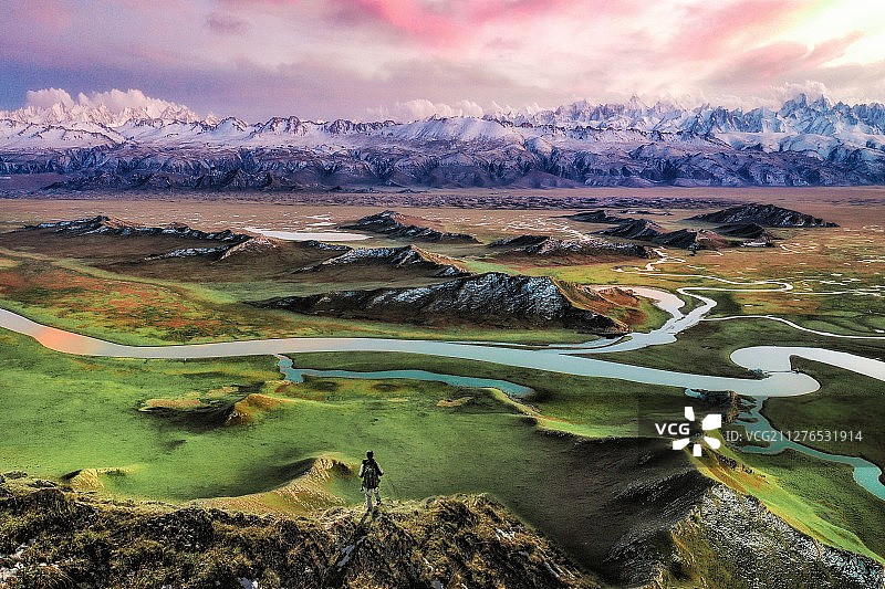 人与自然图片素材