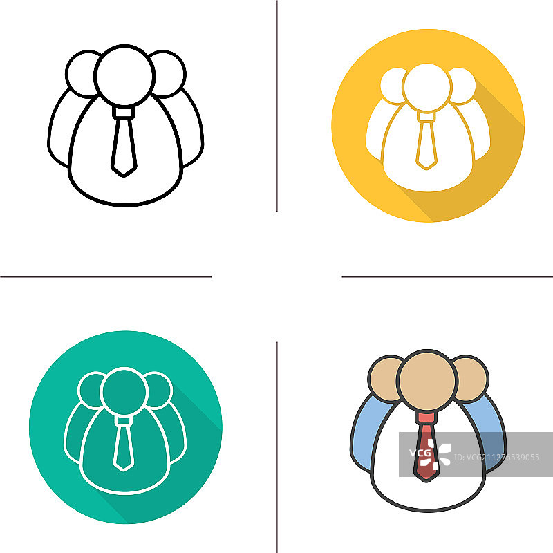 高级经理图标图片素材