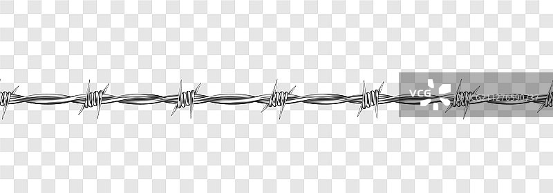 带刺的金属钢丝图片素材