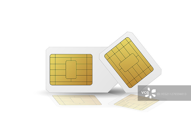 标准SIM卡套装图片素材