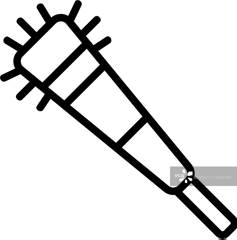 孤立的野蛮人武器图标图片素材